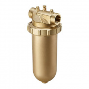 Фильтр тонкой очистки без промывки Oventrop Aquanova Magnum - 1" (ВР, PN16, 30°C, латунная колба)