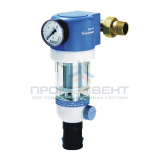 Фильтр тонкой очистки промывной Honeywell F74C - 1"1/4 AA (НР/НР, PN16, Tmax 30°C, сетка 100 мк)