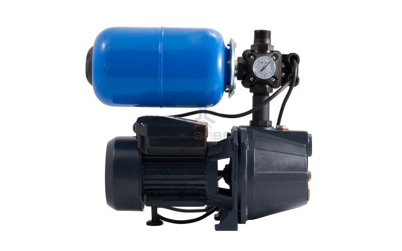 Насосная станция UNIPUMP AUTO JET 80S-5 - 0,6 кВт (5 л, однофазный, Hmax 38 м, Qmax 50 л/мин)