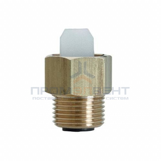 Клапан обратный для воздухоотводчиков EMMETI - 3/8" (НР/ВР, без покрытия)