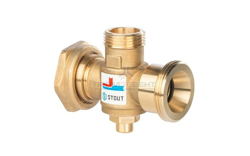 Клапан термостатический смесительный STOUT -  1