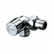 Левосторонний трехосевой терморегулирующий вентиль FAR LADYFAR, серебро