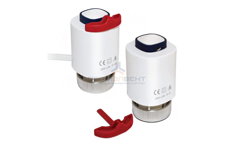 Сервопривод термоэлектрический SALUS Controls EXPERT RF - T30NC24 M30x1.5 (230В, цвет белый)