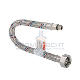 Подводка под смеситель гибкая VALTEC (Смеситель/Гайка) - M10(18мм) x 1/2", длина 1200 мм