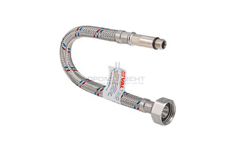 Подводка под смеситель гибкая VALTEC (Смеситель/Гайка) - M10(35мм) x 1/2
