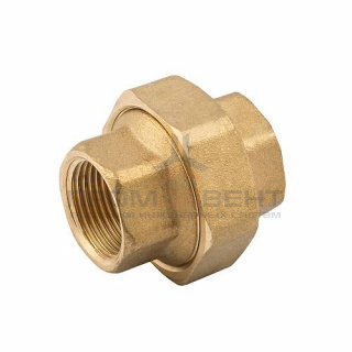 Сгон прямой американка ELSEN METALIT EBF21 - 1"1/2 (ВР/ВР, уплотнение евроконус)