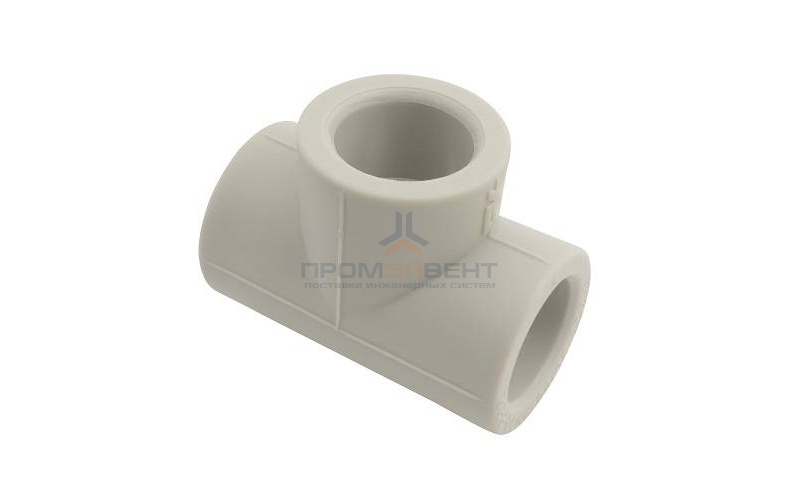 Тройник FV-Plast - 110 (для полипропиленовых труб под пайку, цвет серый)