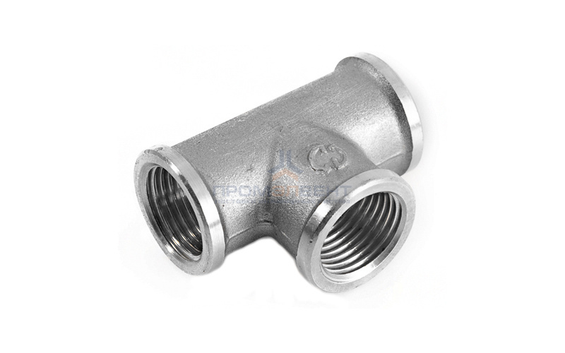 Тройник латунный резьбовой равнопроходный STOUT (ВР) - 1/4