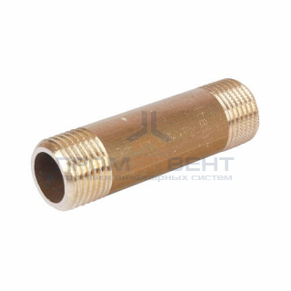 Удлинитель резьбовой STOUT - 1"1/4 длина 180 мм (НР/НР, латунь без покрытия)