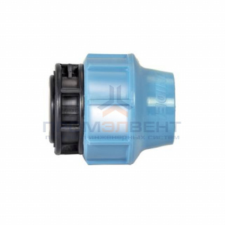 Заглушка UNIDELTA 1012 - 25 (винтовая, для труб ПНД)