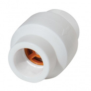 Клапан обратный KALDE - 25 (для полипропиленовых труб под пайку, цвет белый)