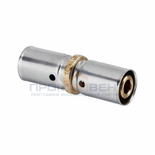 Муфта Oventrop Cofit P - 26x3.0 (прессовая, бронза)