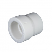 Муфта редукционная KALDE - 75 x 63 (для полипропиленовых труб под пайку, цвет белый)