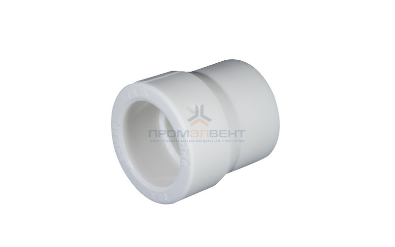 Муфта редукционная KALDE - 90 x 75 (для полипропиленовых труб под пайку, цвет белый)