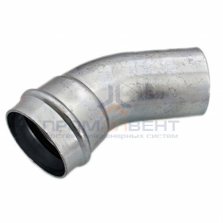 Отвод 45° Conex Banninger PC 5040 - 35 (оцинкованная сталь)