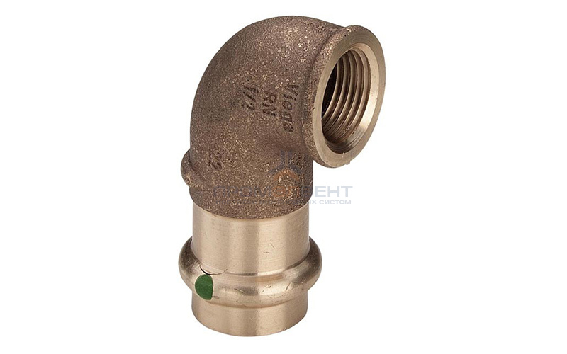 Отвод 90° Viega G3 Sanpress 2214.2 - 42 x 1