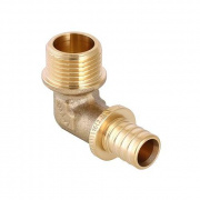 Переход на наружную резьбу угловой VALTEC VTm.453.G - 16 x 1/2" (для труб из сшитого полиэтилена)