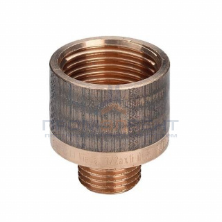 Переход с наружной на внутреннюю резьбу Viega 3242 - 3/4" x 1"1/2 (резьбовой, бронза без покрытия)