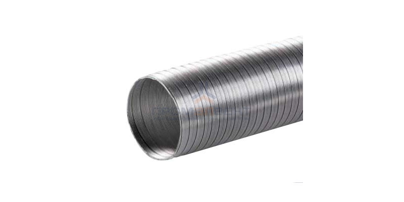 12ВА воздуховод гибкий алюминиевый гофрированный