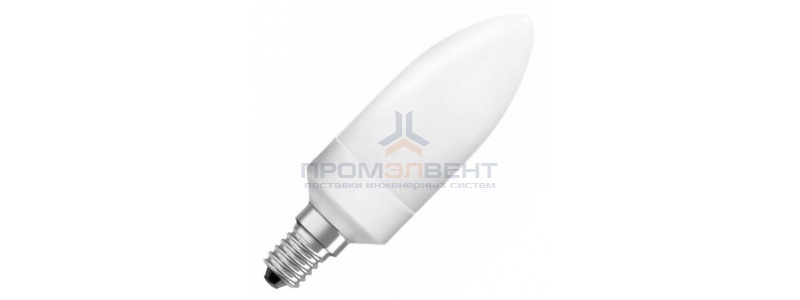 Лампа энергосберегающая Osram Classic B 5W/827 E14