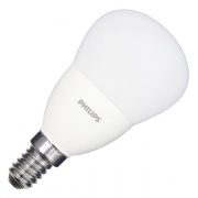 Лампа светодиодная шарик Philips LEDLustre 6,5W (60W) 827 550lm E14 230V P48 FR теплый свет