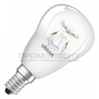 Лампа светодиодная шарик Osram LED CLAS P CL 40 6W/827 DIM 470lm 220V E14