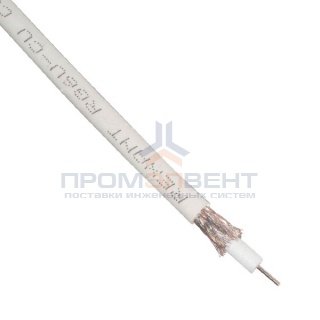 Кабель коаксиальный Rexant RG-6U, CU 75 Ом  [бухта 100м]