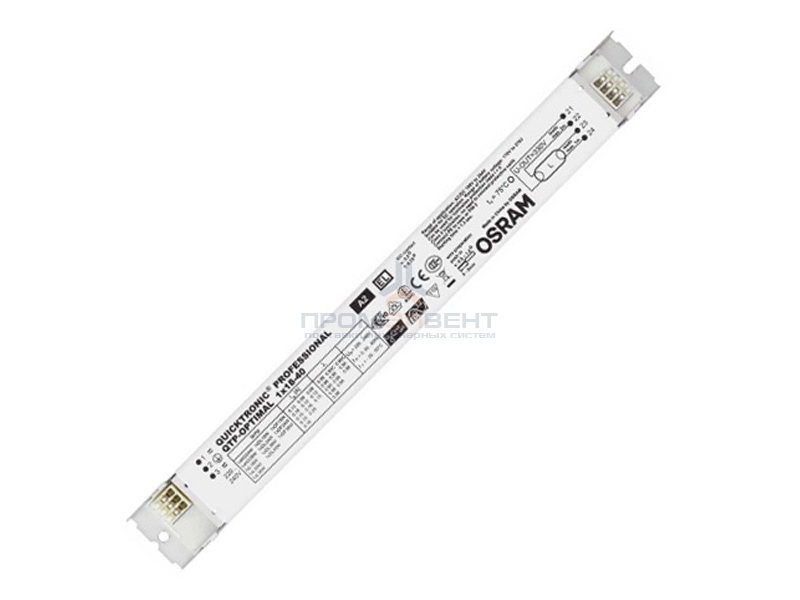 ЭПРА Osram QTP-OPTIMAL 1x18-40 для люминесцентных ламп L/FQ/FH/DL/DF