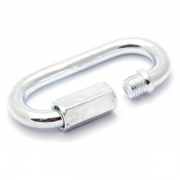 Карабин винтовой 5мм оцинкованный