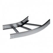 Угол горизонтальный 45? 80x500 R600, цинк-ламельный