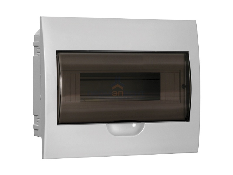 Бокс ЩРВ-П-12 на 12 модулей встраиваемый пластиковый с прозрачной дверкой IP40 ИЭК